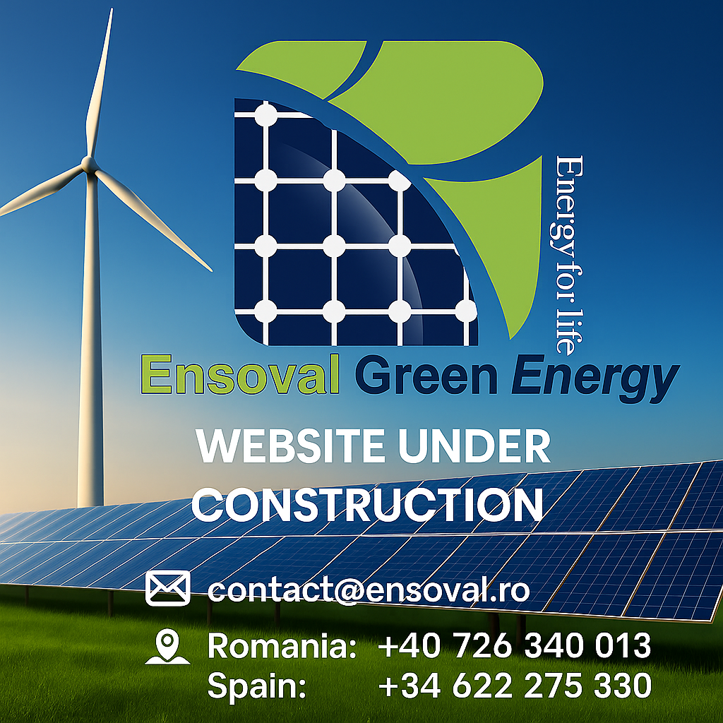 Ensoval Green Energy - Website Under Construction